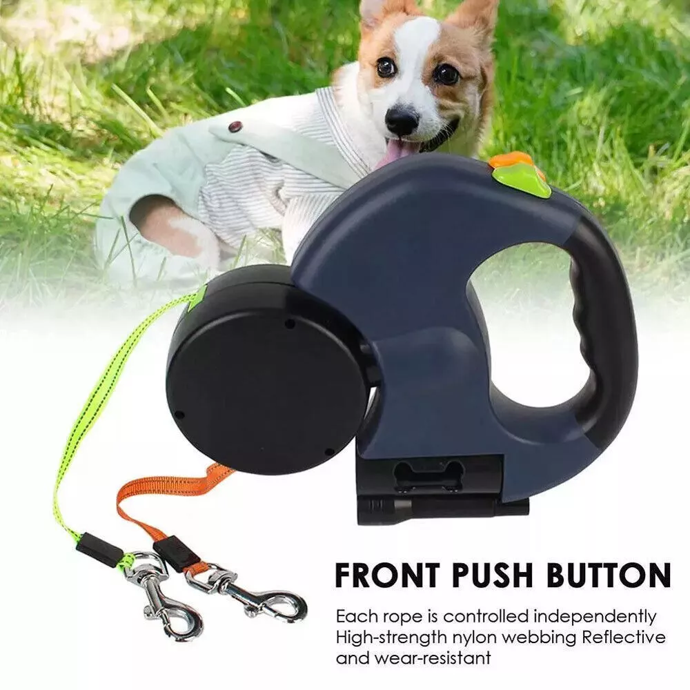 TwinControl Retractable Dog Leash