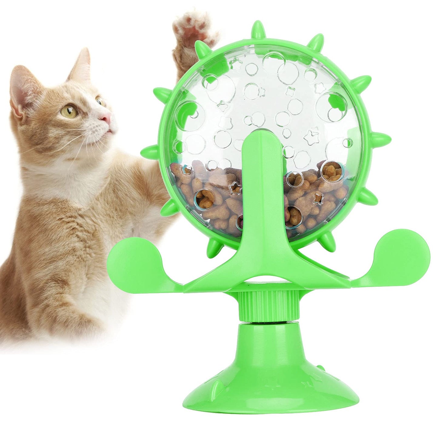 360° Cat Puzzle Feeder Toy