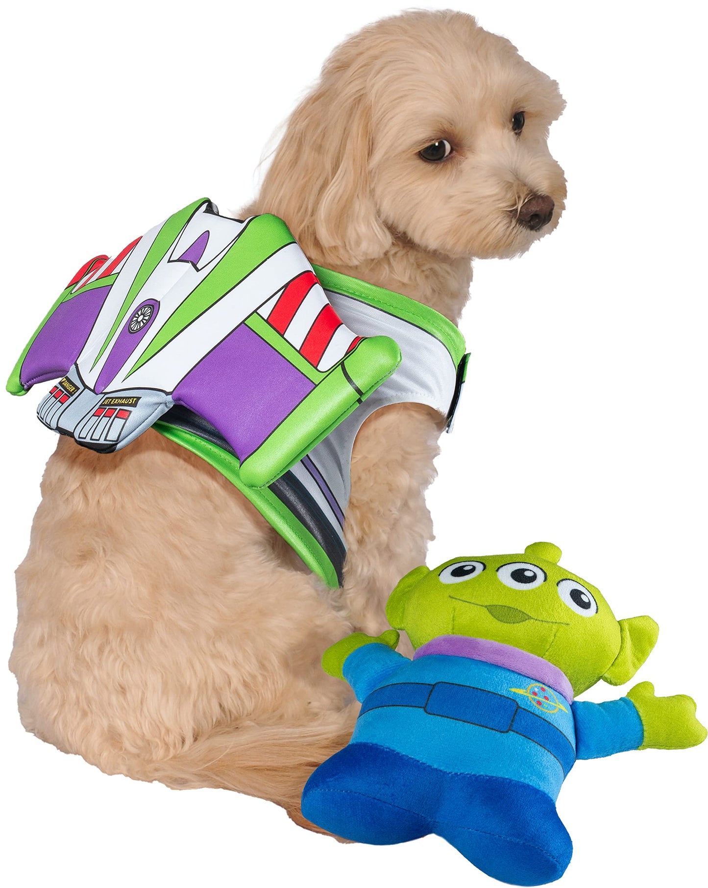 Buzz Lightyear Pet Costume and Toy Set S/M