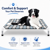 Elevated Comfort Pet Bed