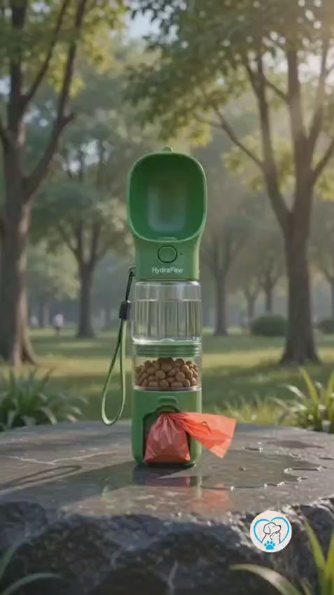 HydraPaw Multi Functional Pet Water Bottle