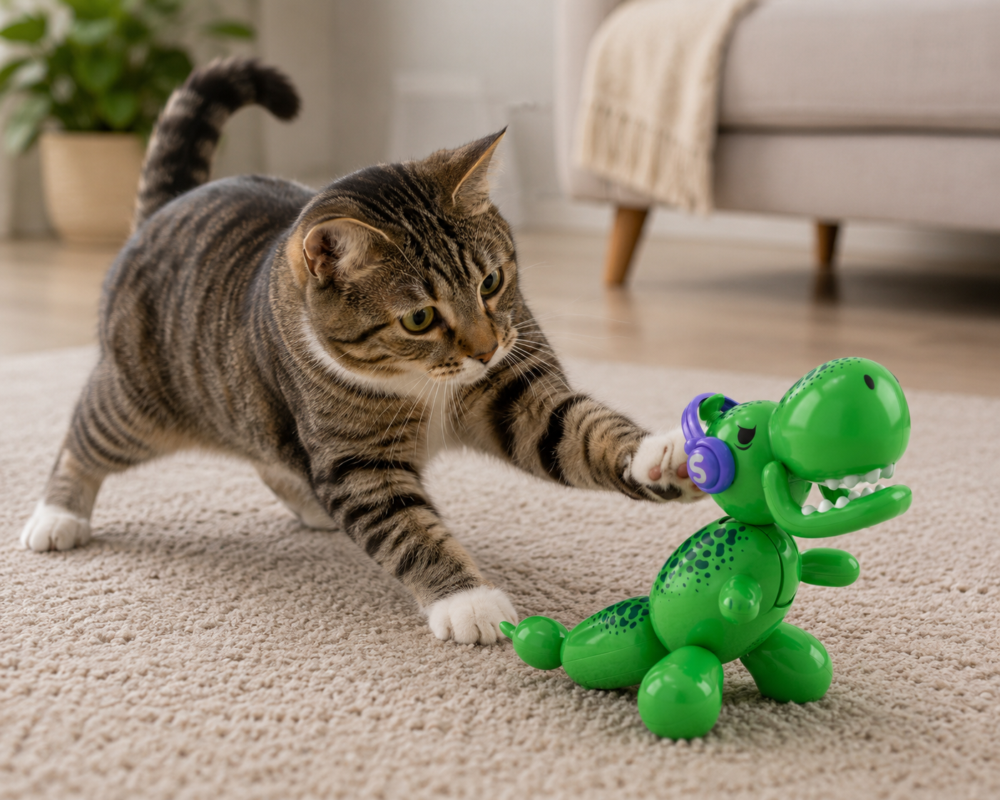 Roar & Dance Balloon Dino - 70+ Interactive Sounds
